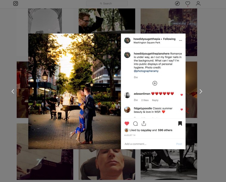 howdidyougetthepianothere golden hour washington square park photography