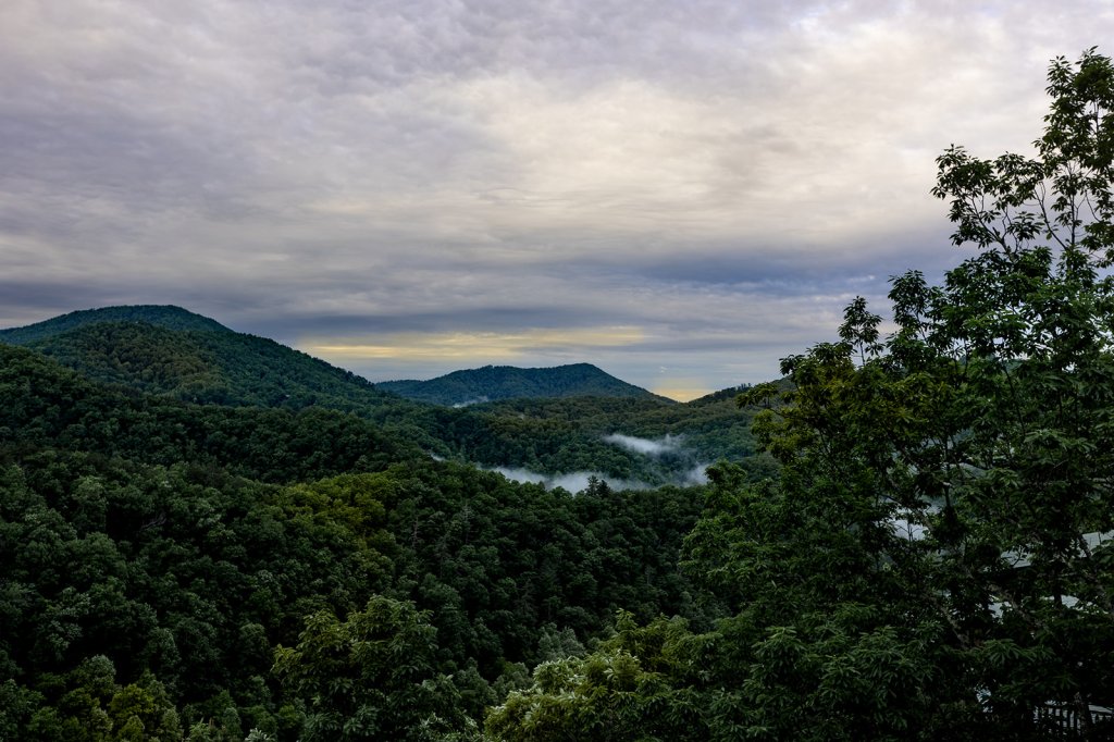 Brothers Cove Resort Cabin View Great Smoky Mountain Wedding Venue